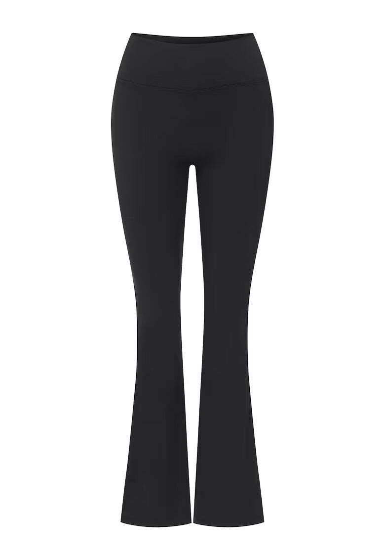 Bloovii Pantaloni dama Midrise - Poliester - Negru