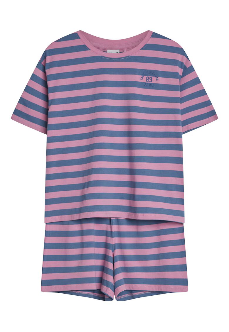 Bloovii Pijama dama Roz-violet Kaelan - Dungi