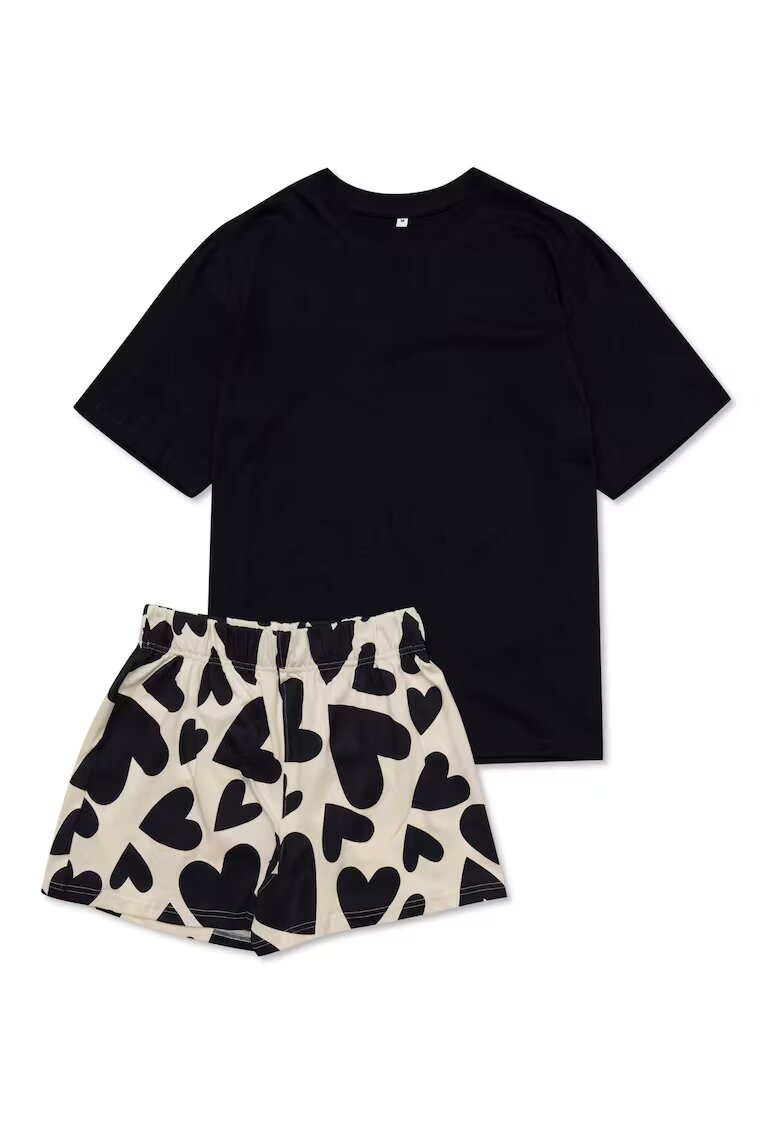 Bloovii Pijamale de dama Bloovia bumbac negru