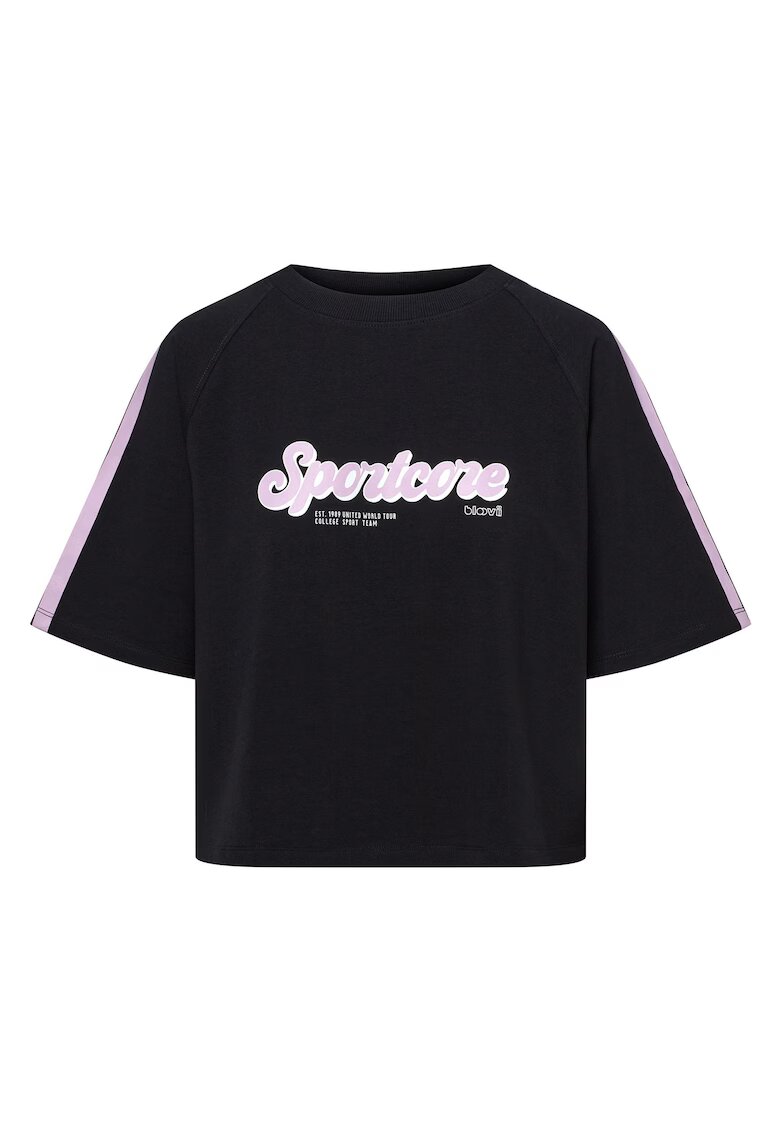 Bloovii Tricou dama negru Lenero