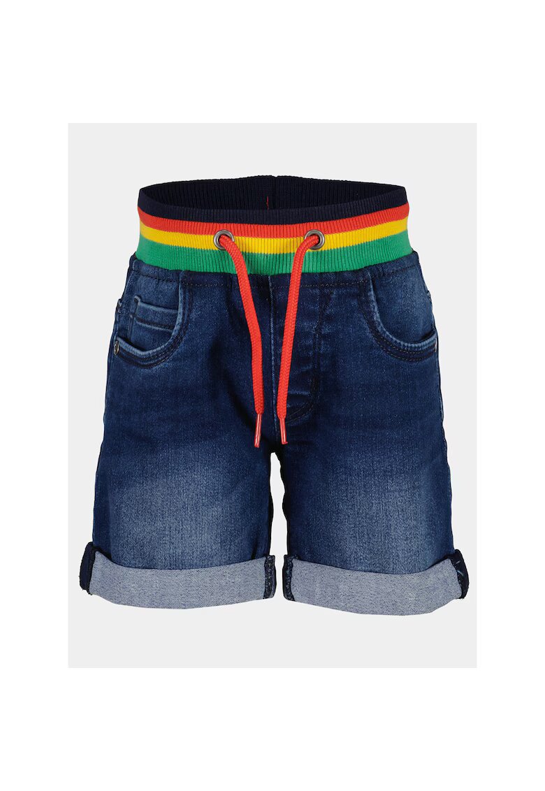 Blue Seven Pantaloni scurti baieti - 303576653 - Albastru inchis - Bumbac