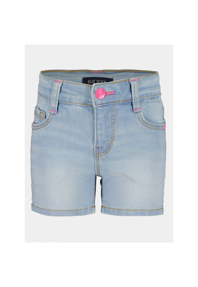 Blue Seven Pantaloni scurti fete - 303573423 - Albastru - Bumbac