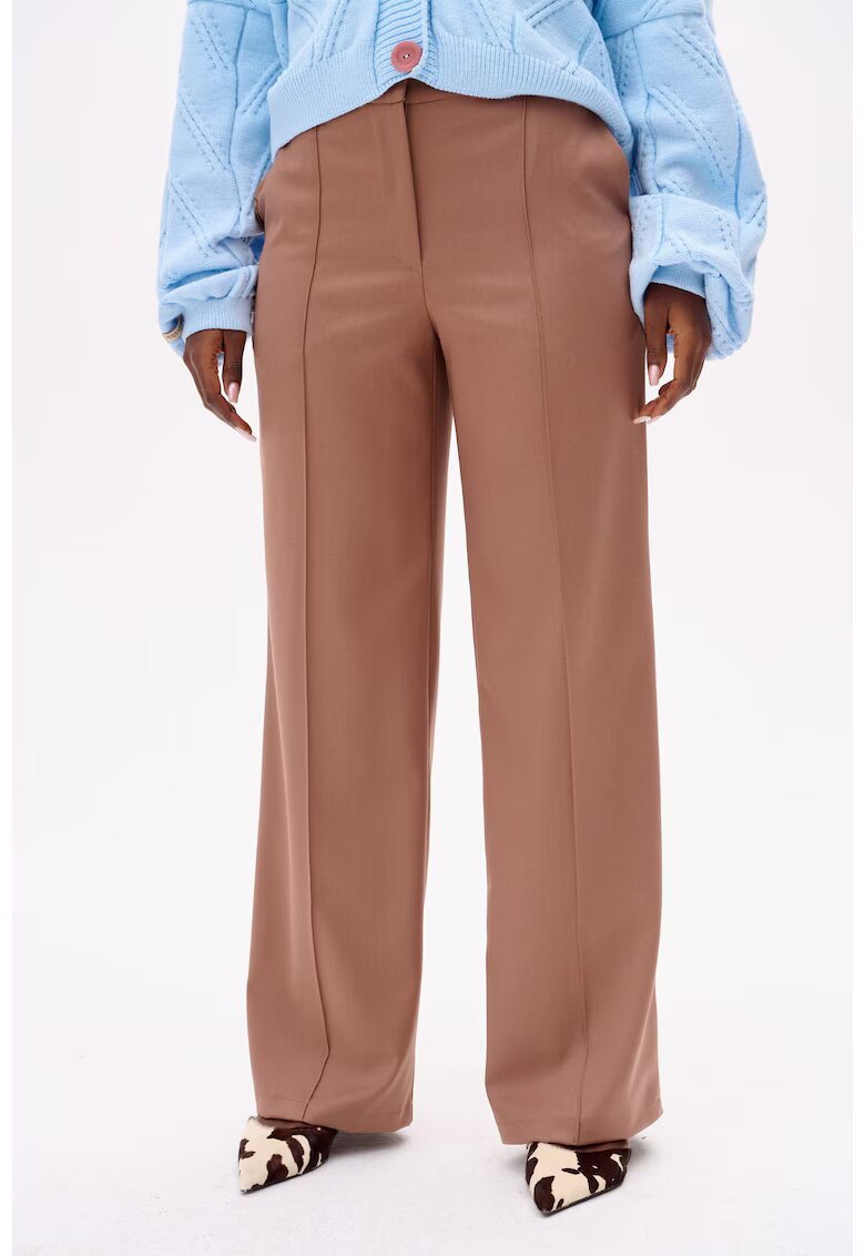 blue shadow Pantaloni ampli uni Demi