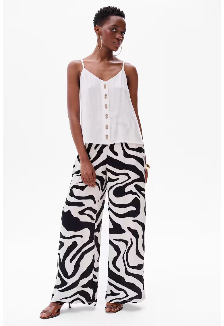 blue shadow Pantaloni Cu Animal Print Queen