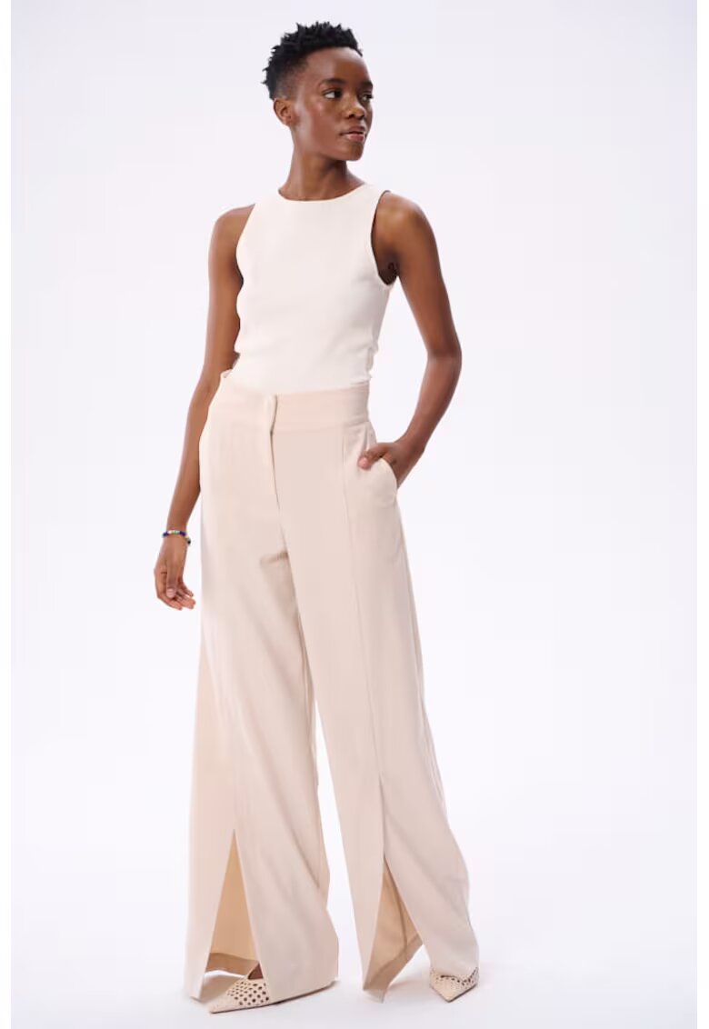 blue shadow Pantaloni eleganti ampli Telza