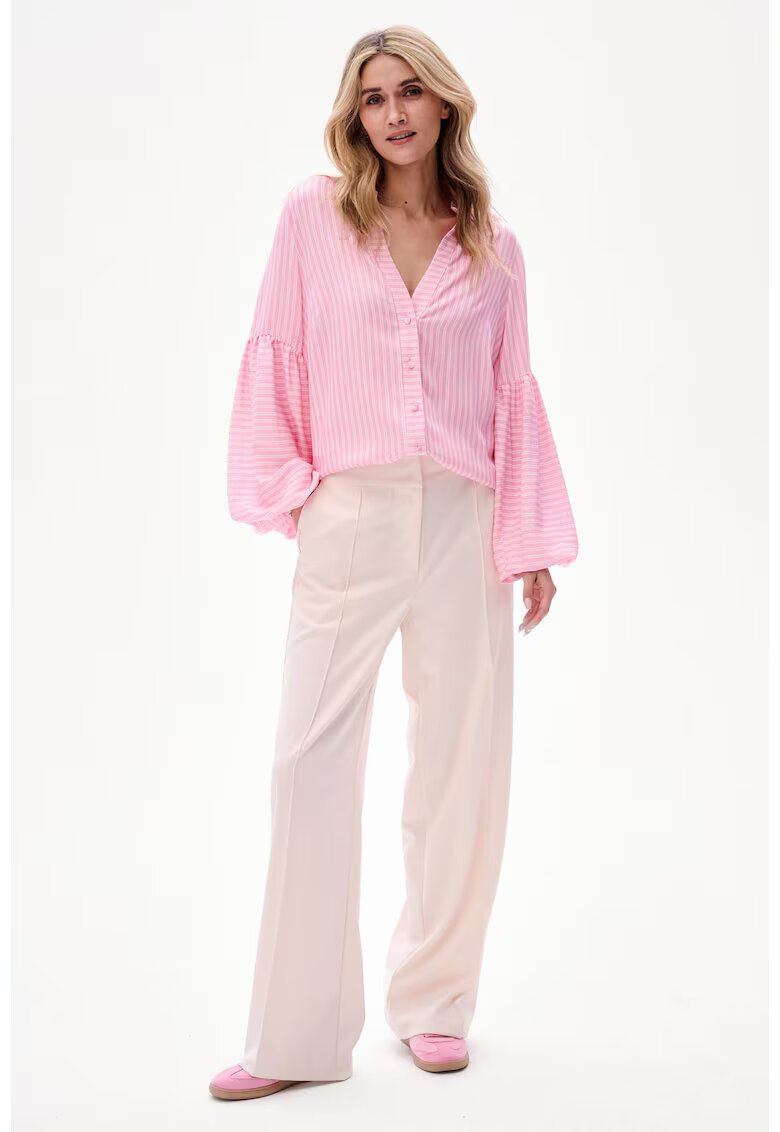blue shadow Pantaloni uni ampli Demi