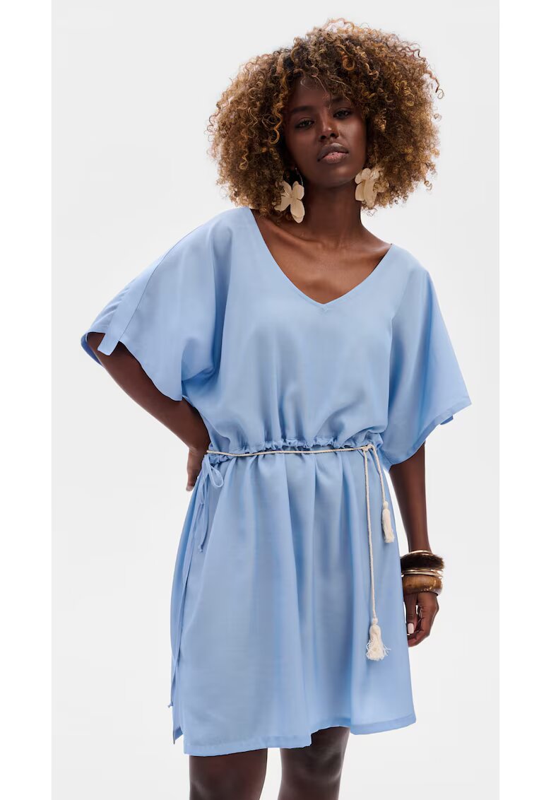 blue shadow Rochie lejera cu talie ajustabila Nives