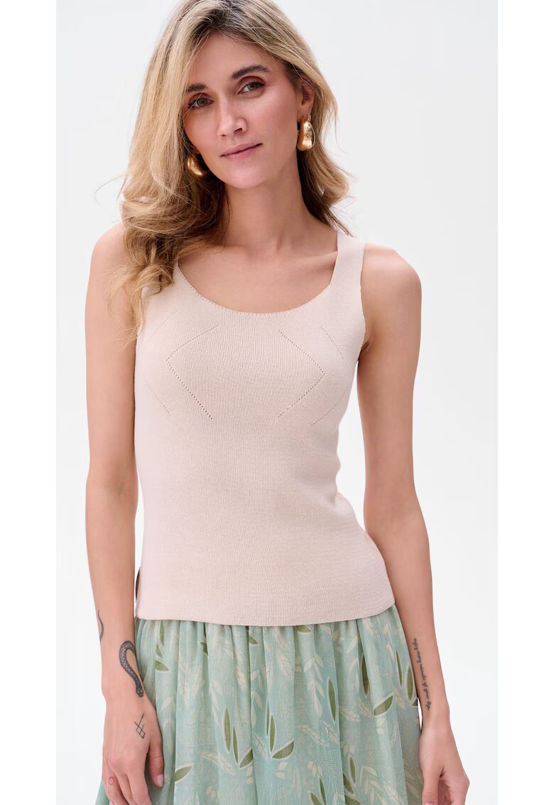blue shadow Top tricotat subtire Taylor