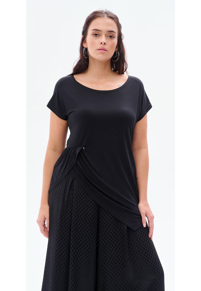 blue shadow Tricou asimetric Activia
