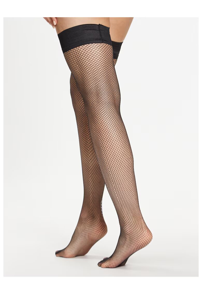 Bluebella Ciorapi plasa dama - Poliamida.Negru