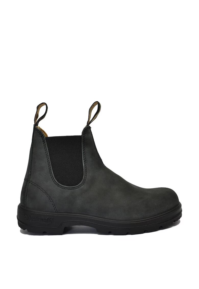 Blundstone Botine unisex - 587 - piele naturala - negru - sistem de inchidere cu elastic