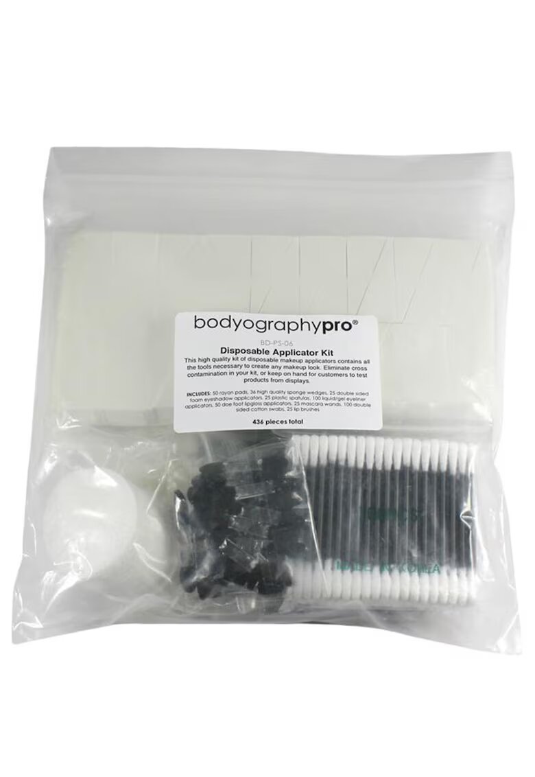 BODYOGRAPHY Disposible Applicator Set 436 pcs
