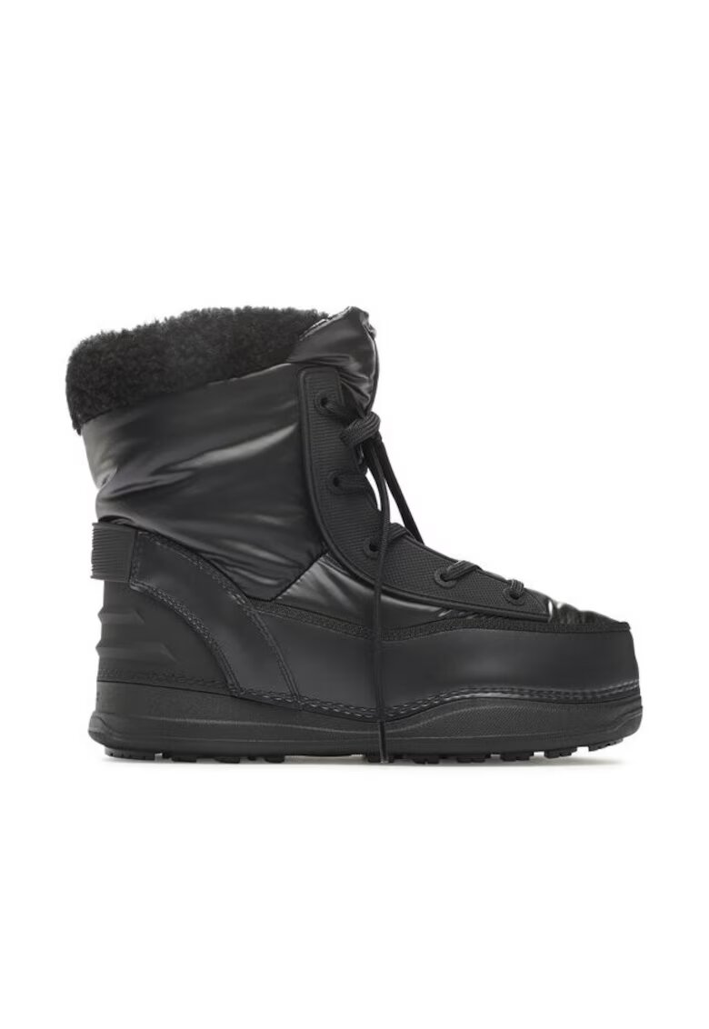 Bogner Ghete dama 300811450 - Piele ecologica - Negru - Negru