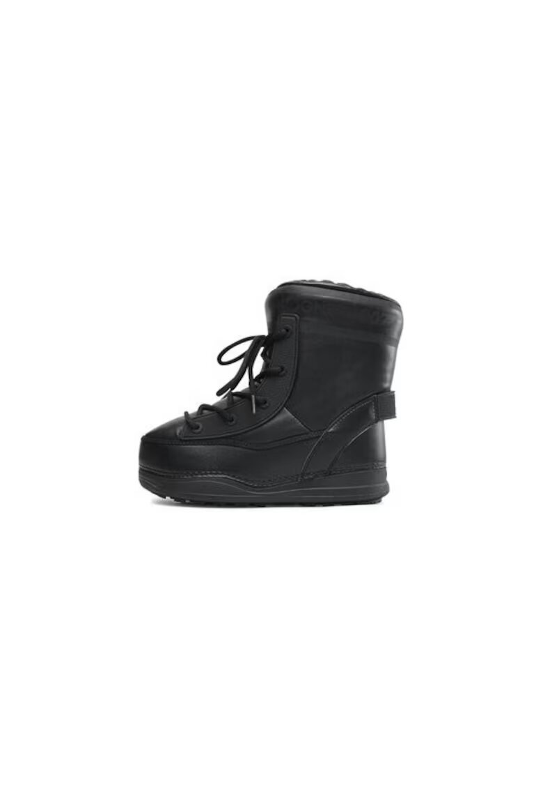 Bogner Ghete dama 300811498 - Piele ecologica - Negru - Negru