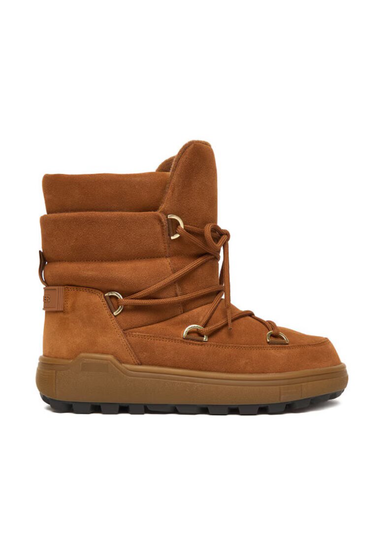 Bogner Ghete dama de zapada - piele naturala - maro