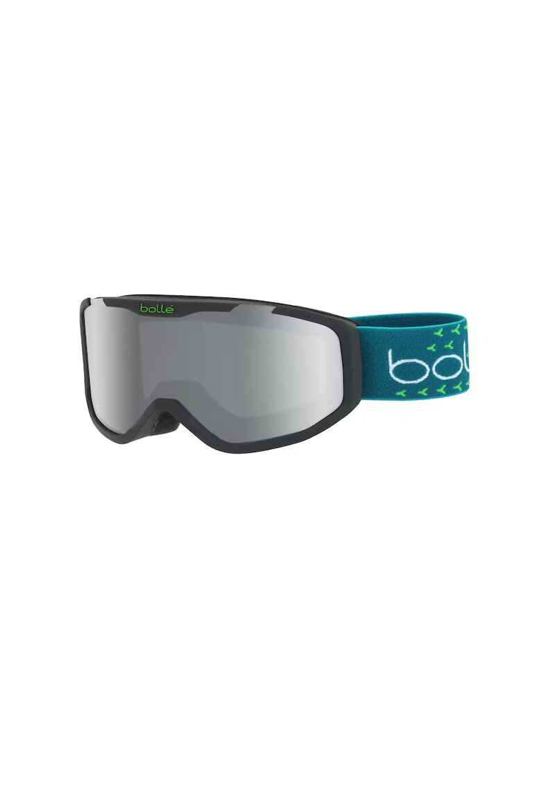 Bolle Ochelari schi ROCKET PLUS MATTE BLACK & GREEN BLACK CHROME