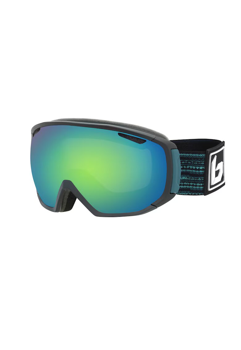 Bolle Ochelari schi Tsar Matte Black & Blue Matrix Green Emerald
