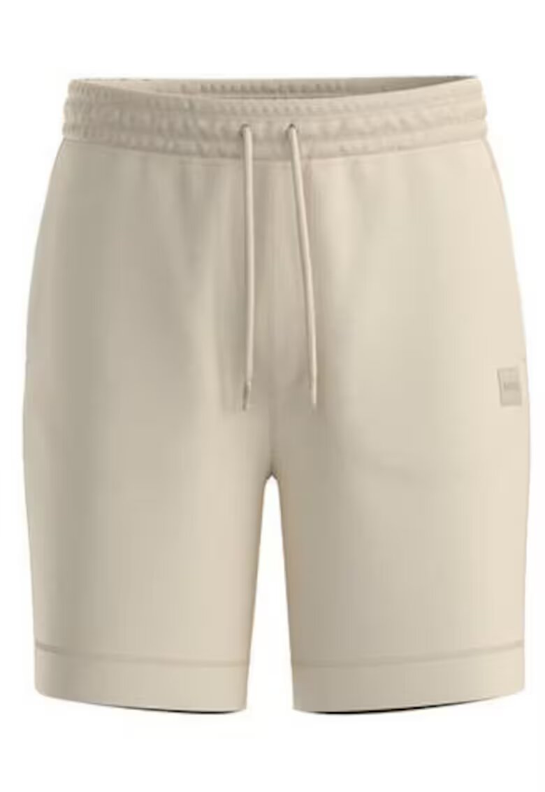 Boss Bermude sport din bumbac - Crem