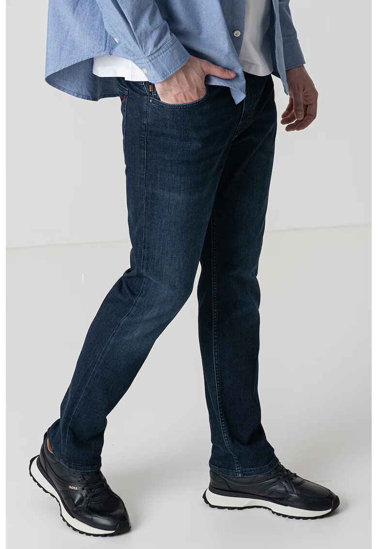 Boss Blugi slim fit Delaware - Albastru inchis