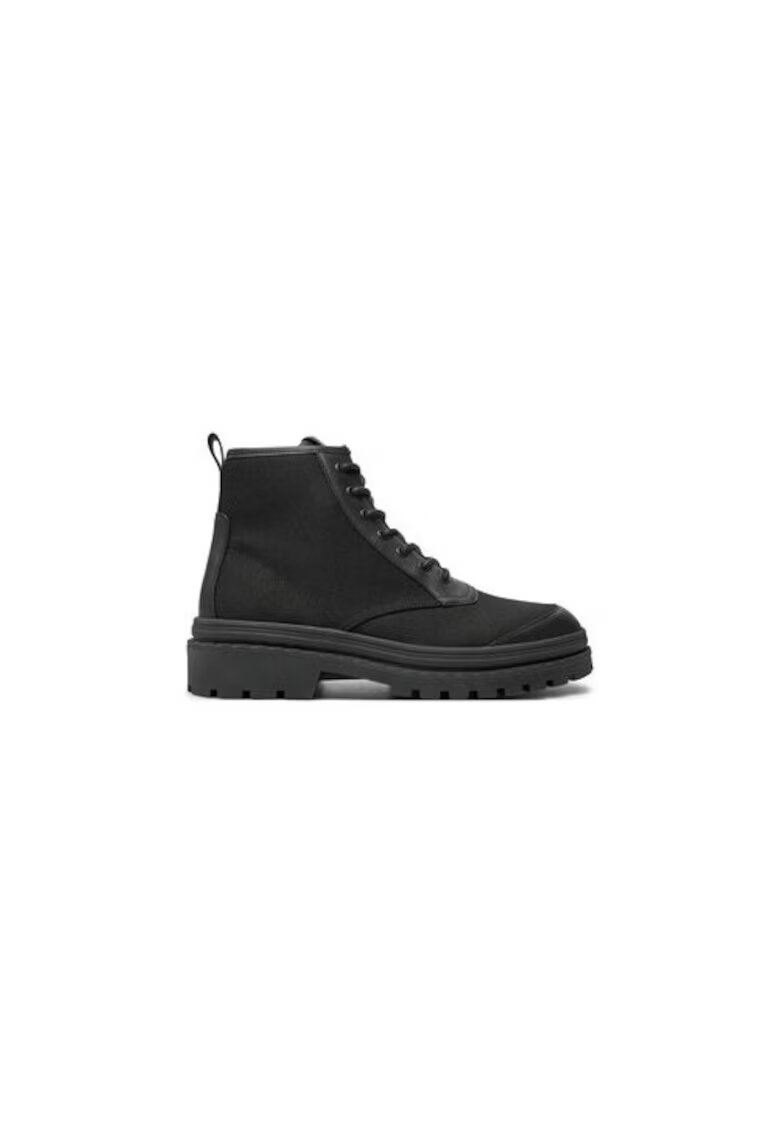 Boss Bocanci de drumetie barbati 50523466 - Textil - Negru - Negru