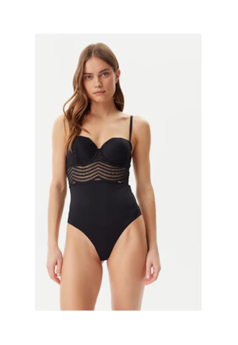 Boss Body Femei - Negru - 93% poliamida - 7% elastan - Negru