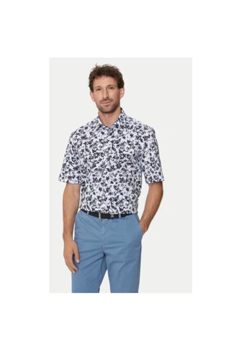 Boss Camasa barbati - 303674892 - Bumbac - Albastru - Albastru
