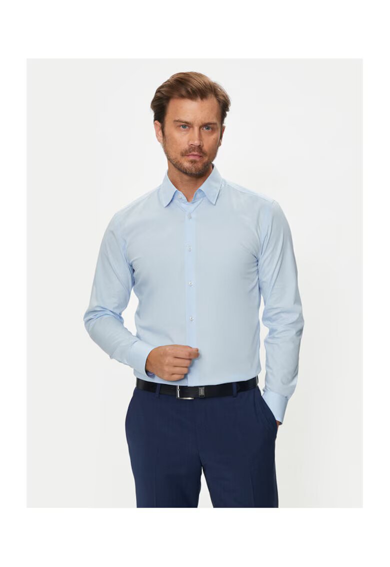 Boss Camasa barbati - 304017797 - Bumbac - Albastru
