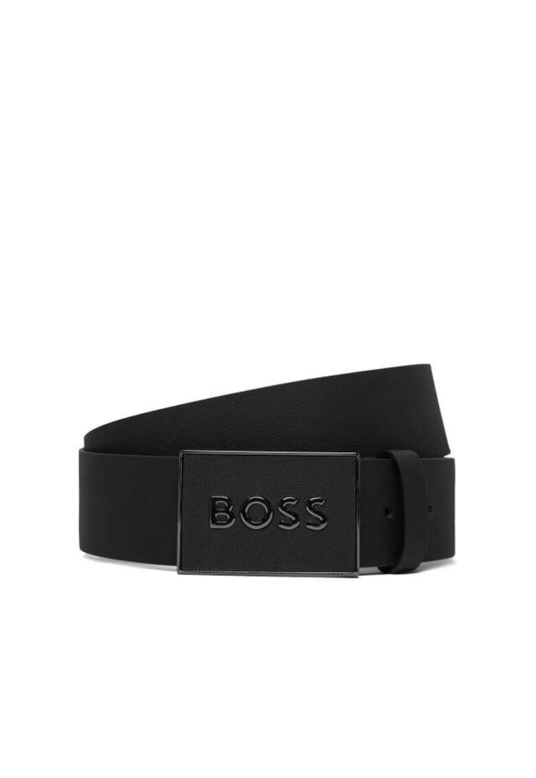 Boss Curea barbateasca din piele naturala Black 003 Black 003 50471333 pentru barbati