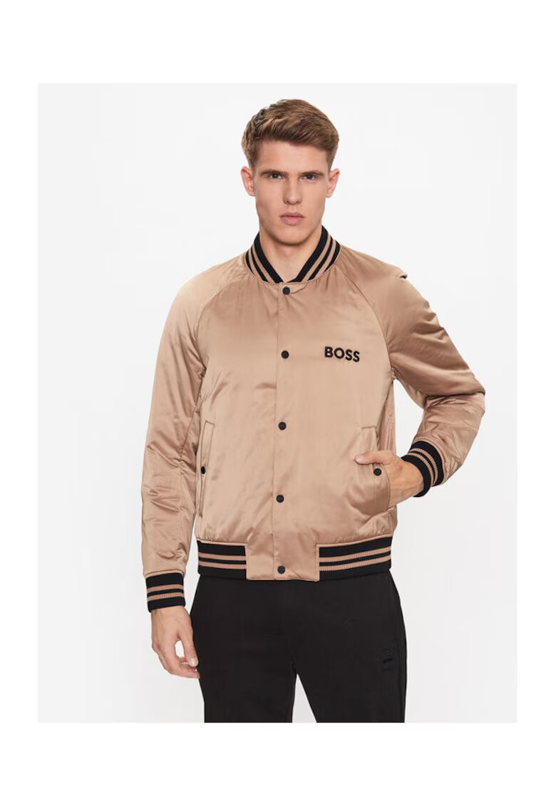 Boss Geaca barbati - 302429127 - Poliester - 54 EU - Bej