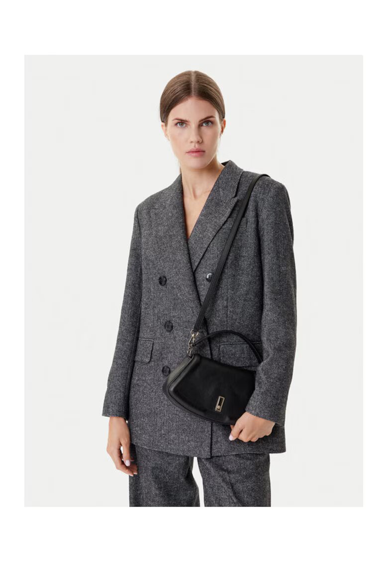 Boss Geanta dama neagra - din piele naturala - model 001 - cod 50547738