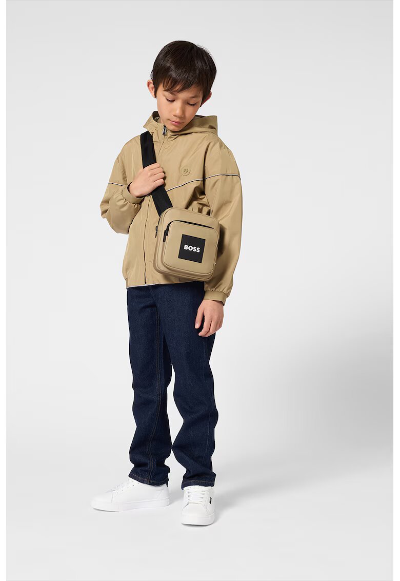 BOSS Kidswear Blugi regular fit - Maro camel