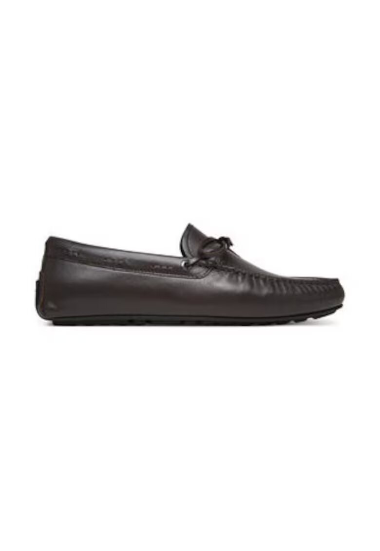Boss Mocasini barbati 304959325 - Piele naturala - Maro inchis
