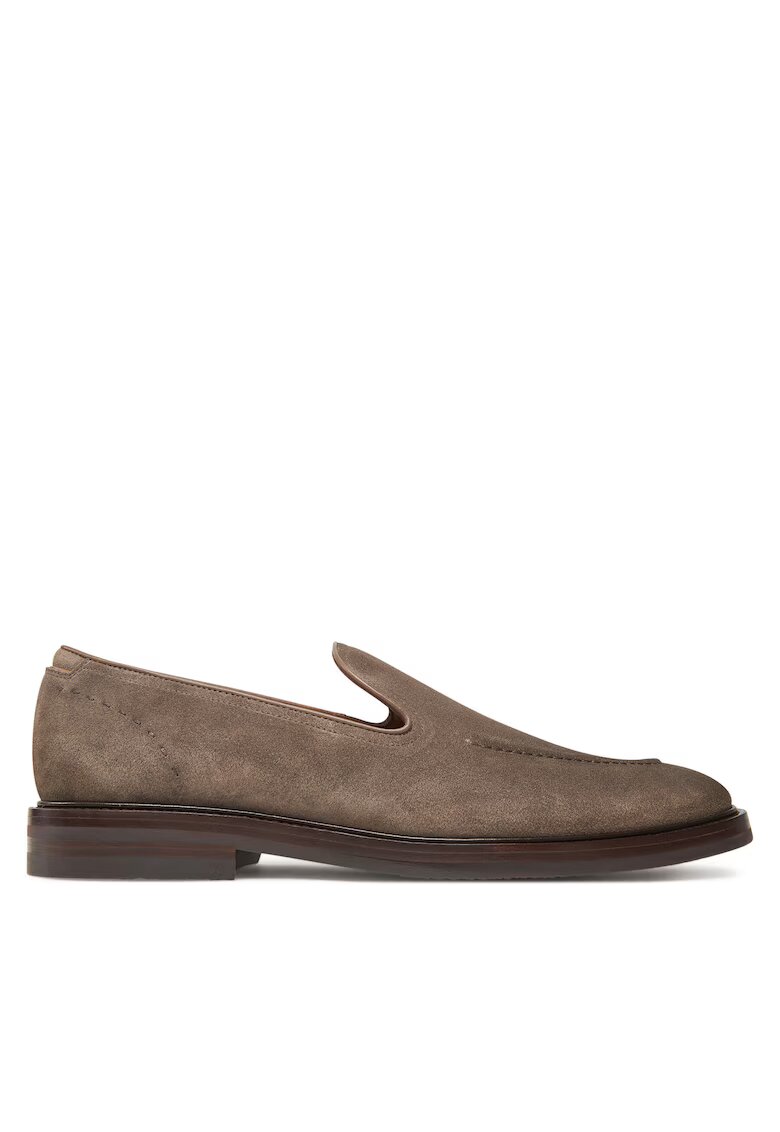 Boss Mocasini barbati Cassian - piele naturala - maro