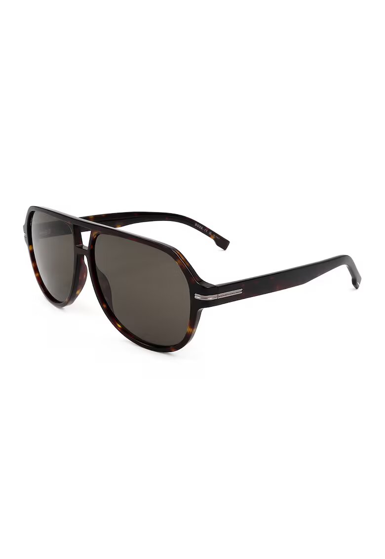 Boss Ochelari de soare aviator - Negru/Maro