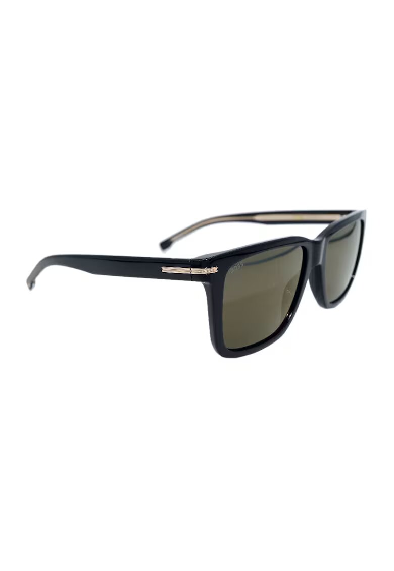 Boss Ochelari de soare cu lentile uni - Auriu/Negru