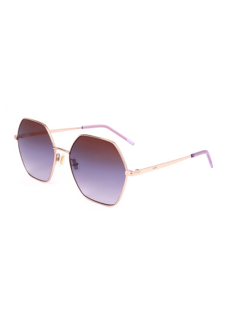 Boss Ochelari de soare hexagonali in degrade