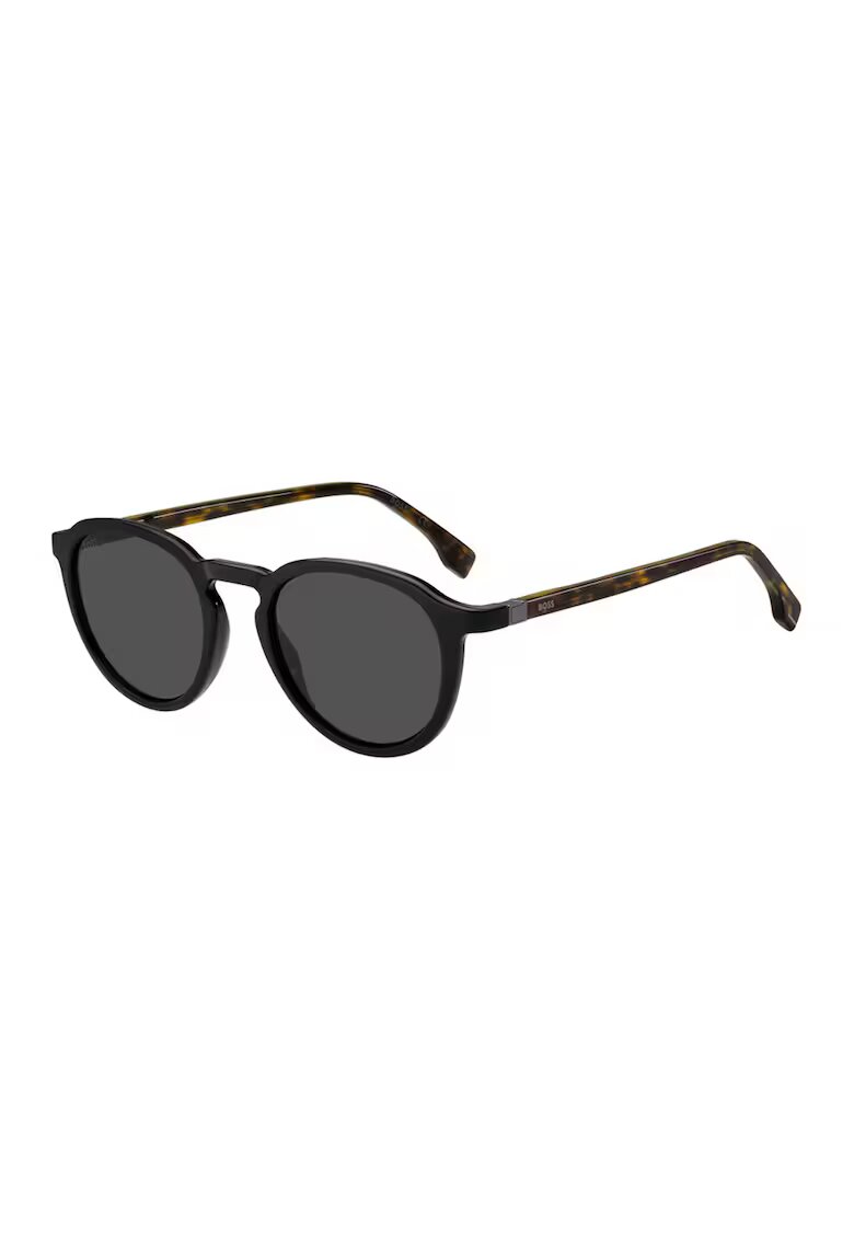 Boss Ochelari de soare pantos cu lentile uni - Negru/Maro/Gri antracit