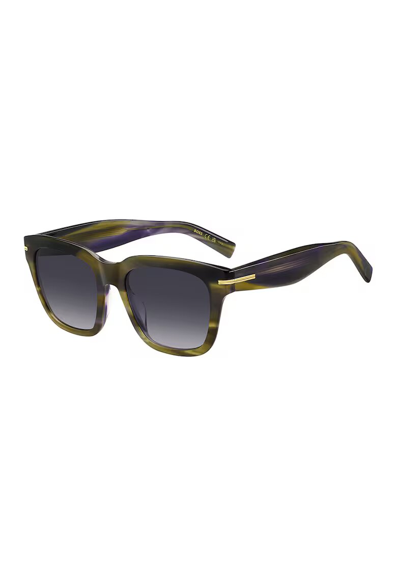 Boss Ochelari de soare patrati cu lentile in degrade - Violet/Verde inchis
