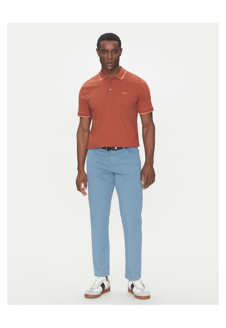 Boss Pantaloni barbati albastru deschis