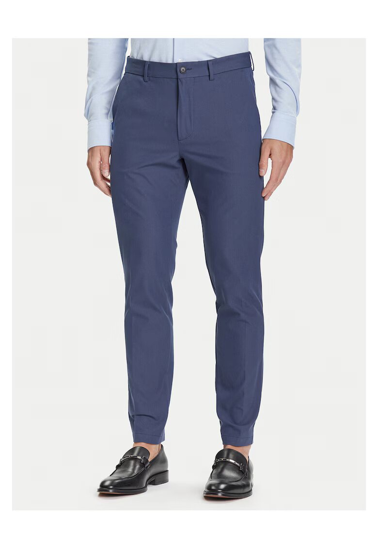 Boss Pantaloni barbati chino - albastru deschis