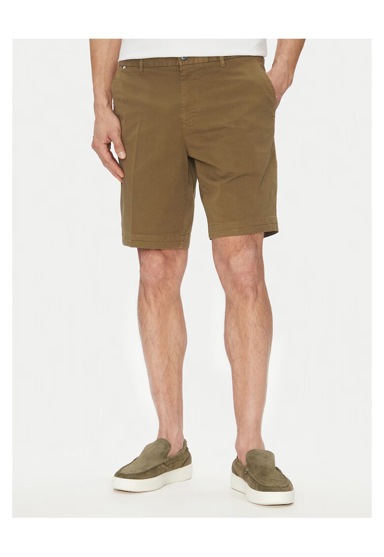 Boss Pantaloni barbati verde
