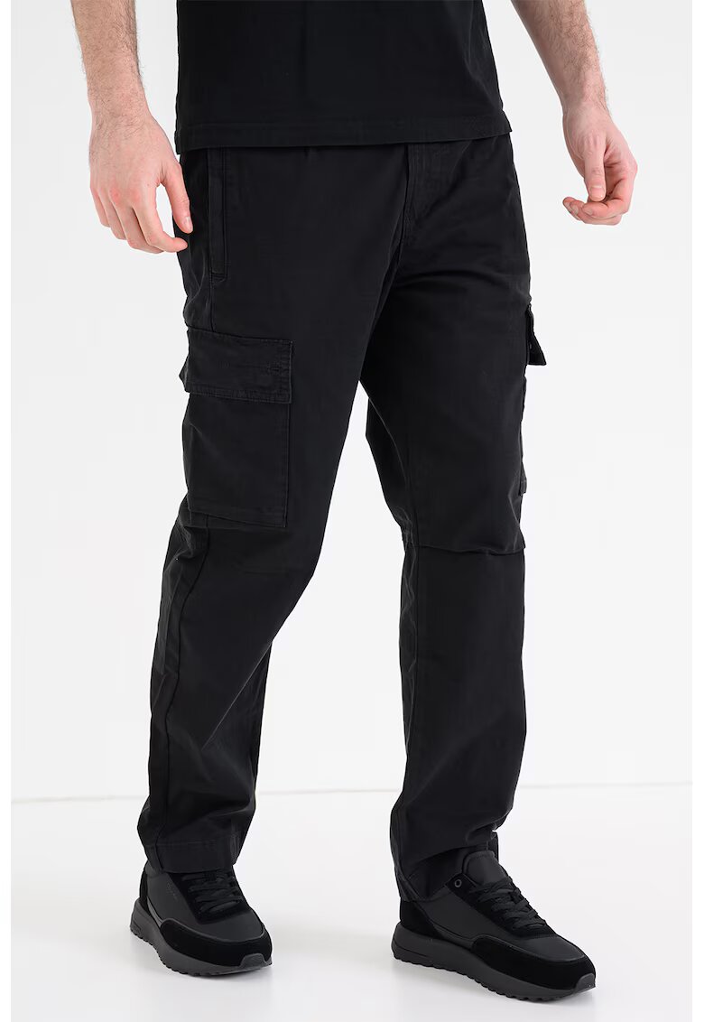 Boss Pantaloni cargo regular fit - Negru