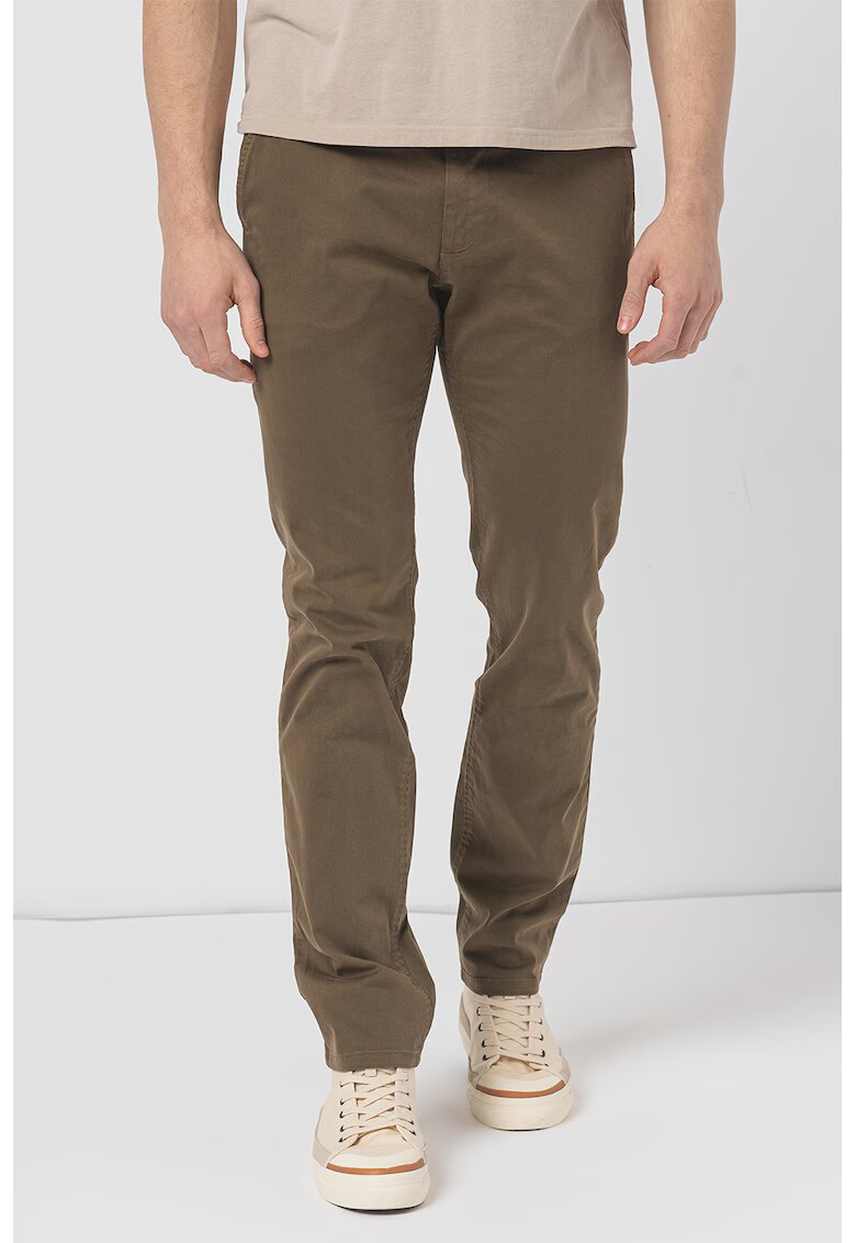 Boss Pantaloni chino slim-fit - Kaki