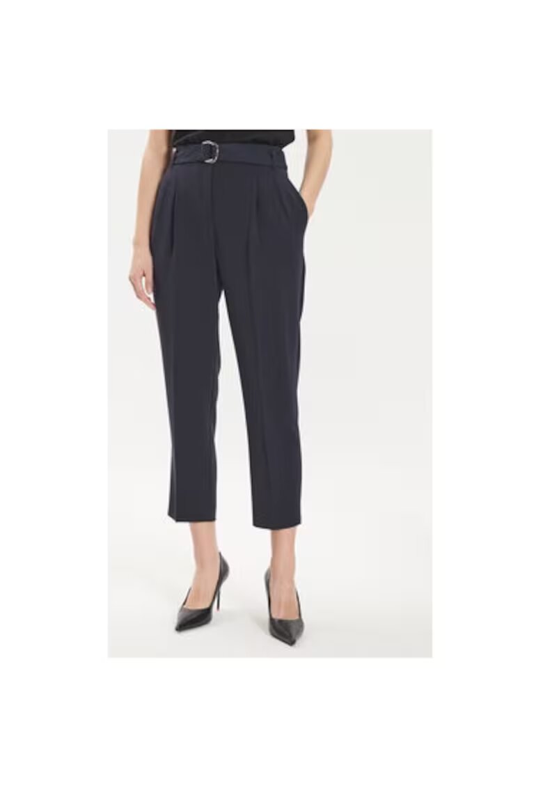 Boss Pantaloni dama - 304437496 - Acetat/Poliester - Albastru - Albastru