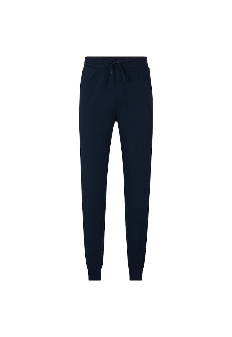 Boss Pantaloni de trening de casa cu talie ajustabila - Albastru