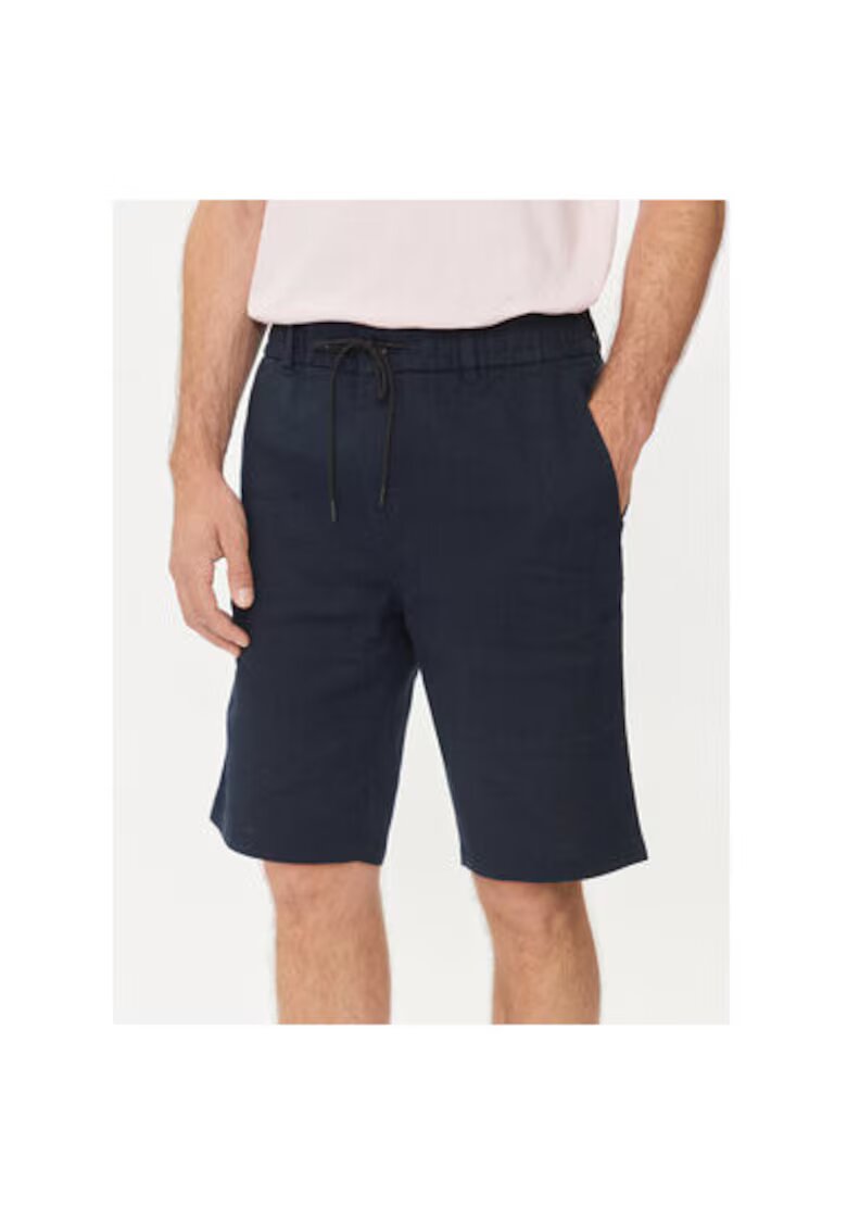 Boss Pantaloni scurti barbati - 303685256 - In/Poliester reciclat - Albastru - Albastru