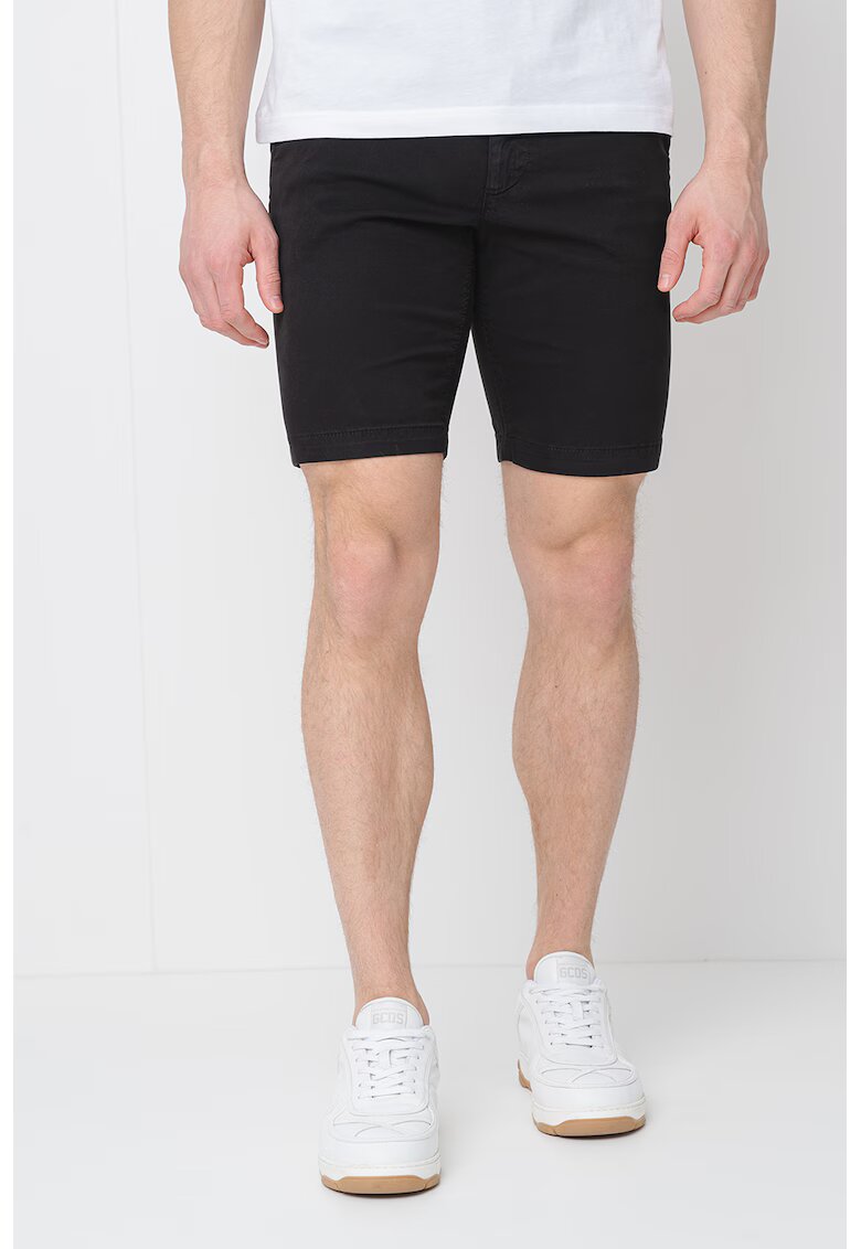 Boss Pantaloni scurti chino slim fit - Negru