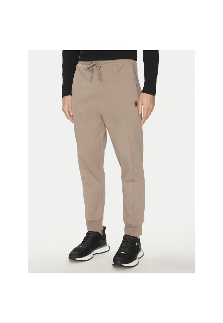 Boss Pantaloni sport barbati maro deschis