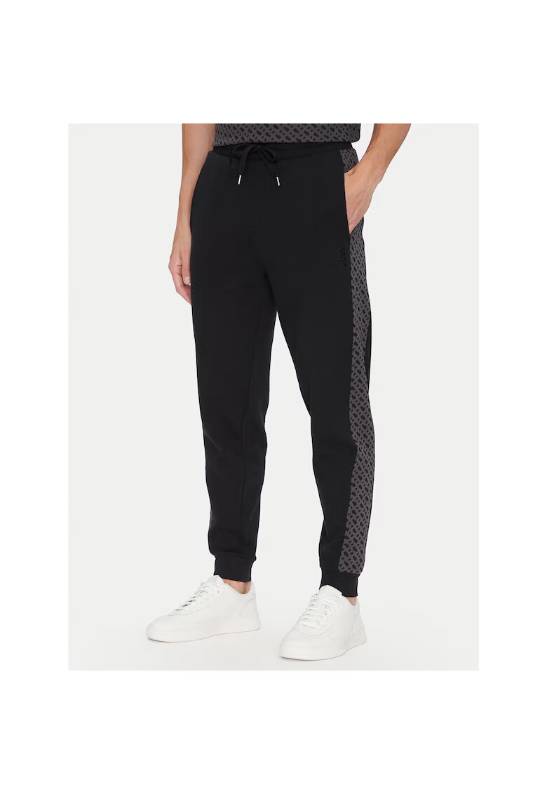 Boss Pantaloni sport barbati negru - trening