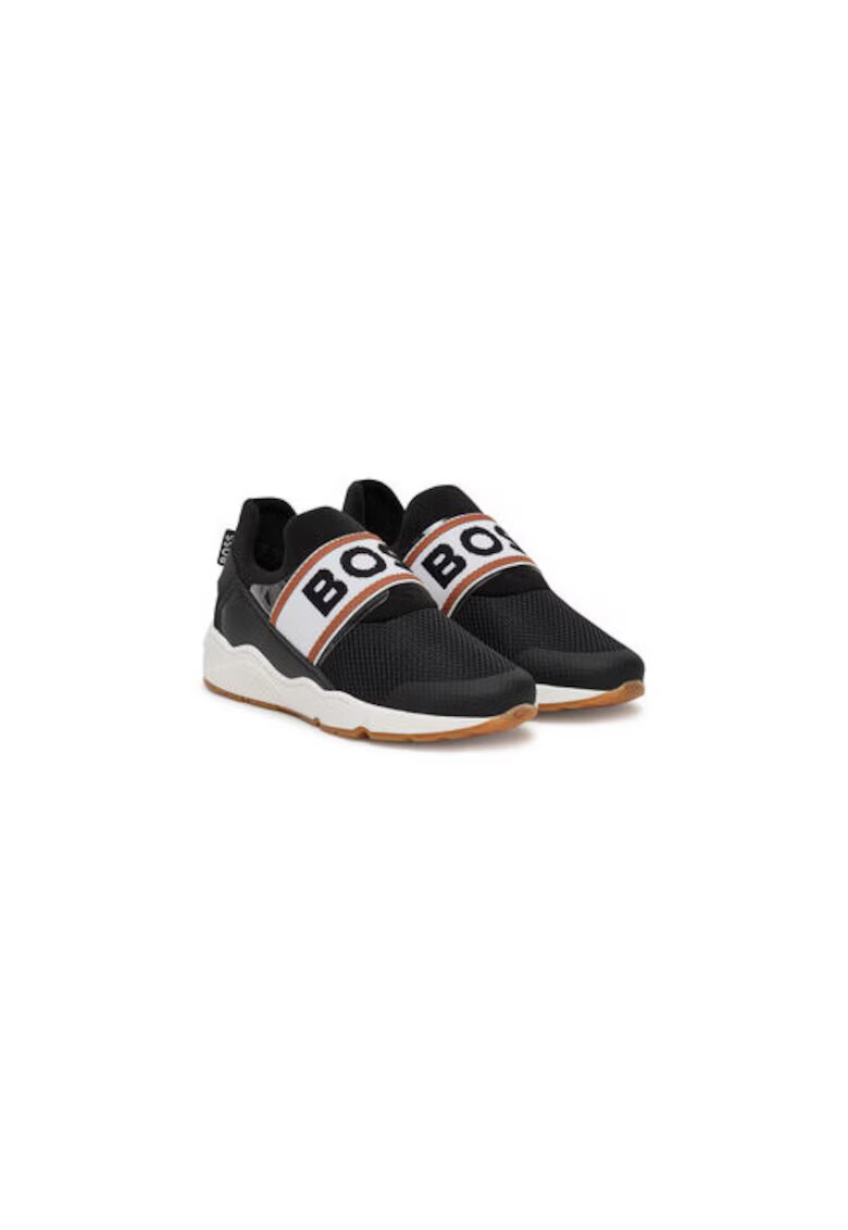 Boss Pantofi baieti 304696138 - Textil - Negru